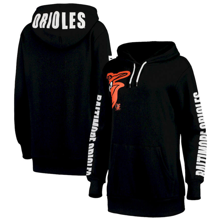 Women Baltimore Orioles G III 4Her by Carl Banks 12th Inning Pullover Hoodie Black,We sell and wholesale Women Baltimore Orioles G III 4Her by Carl Banks 12th Inning Pullover Hoodie Black on line form chian!